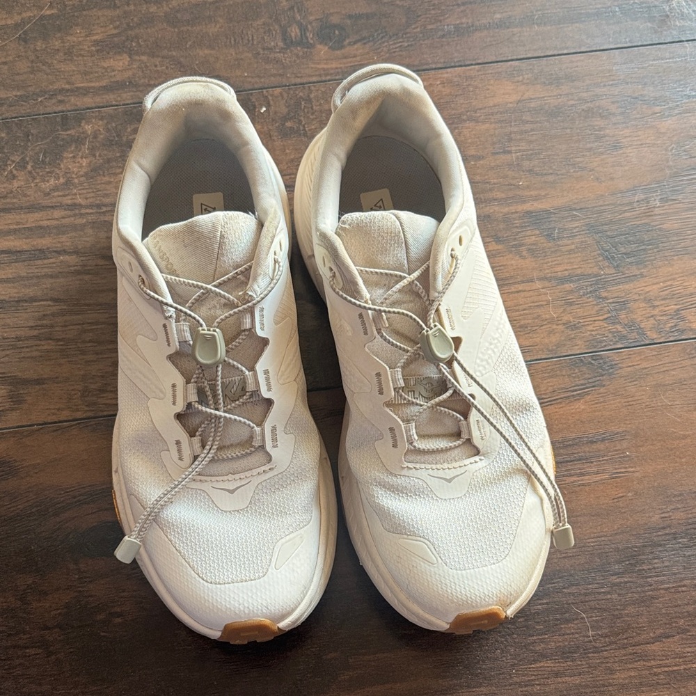 Hoka Transport Shoes in Eggnog